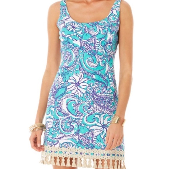 Lilly Pulitzer Eaton Shift Dress | Seafoam Green Size 0